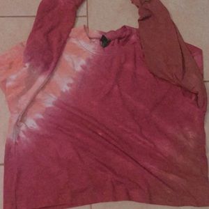 Tye dye long sleeve shirt